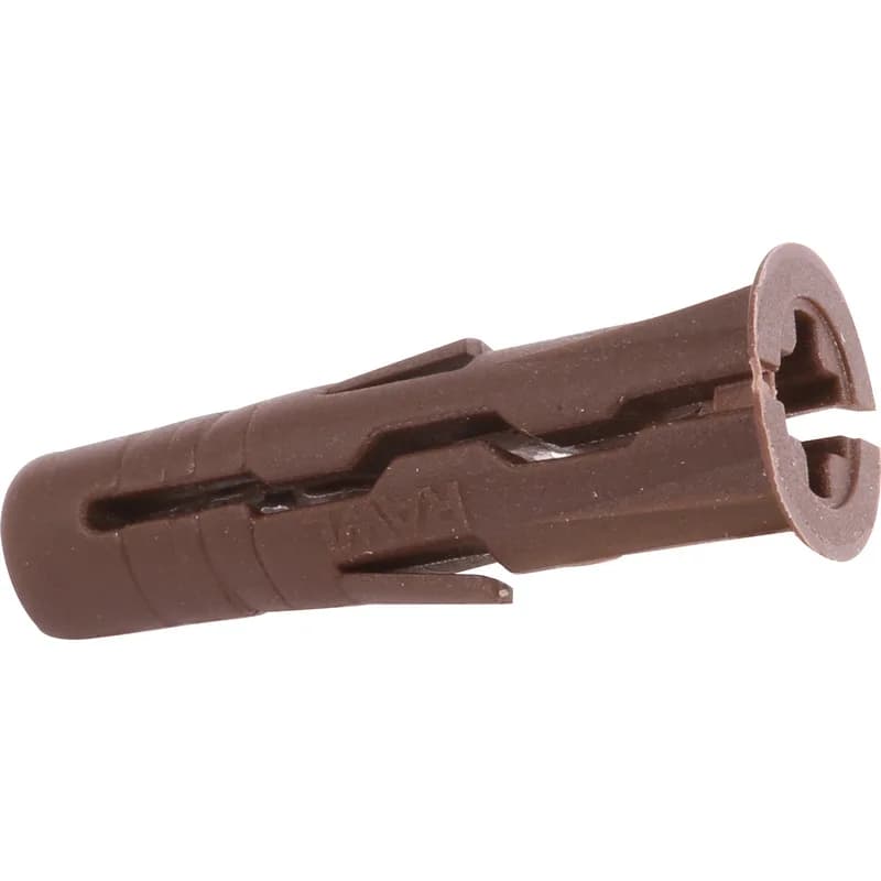 Wall Plugs Brown (100)
